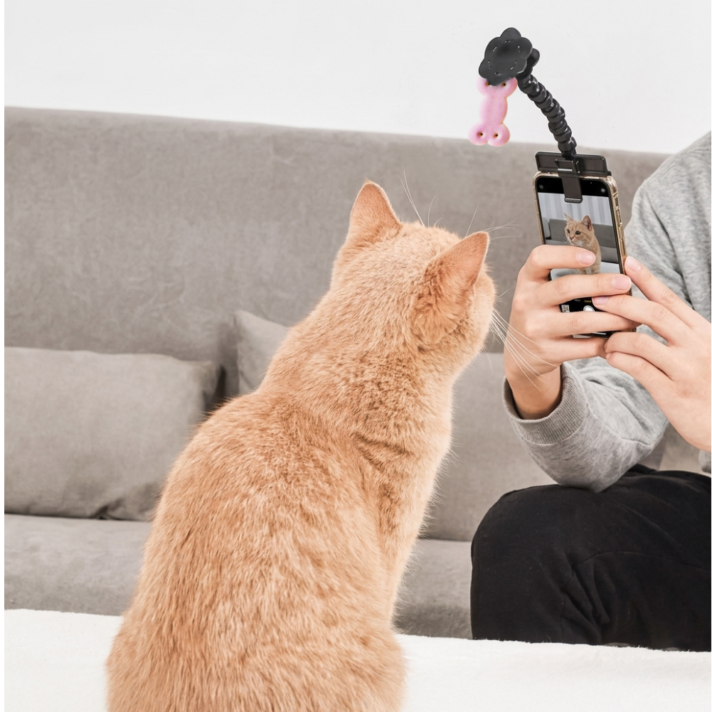 반려동물 간식걸이 셀카봉