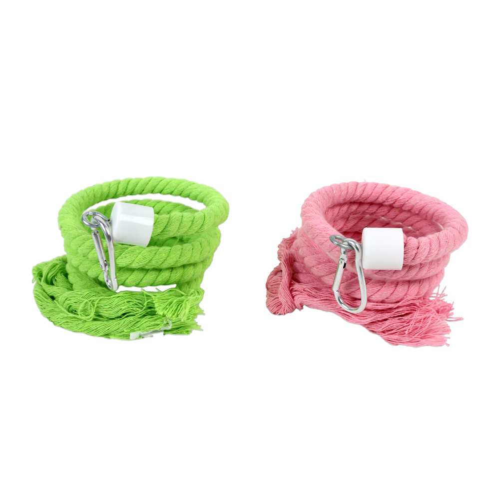 앵무새 와이어 놀이용 로프