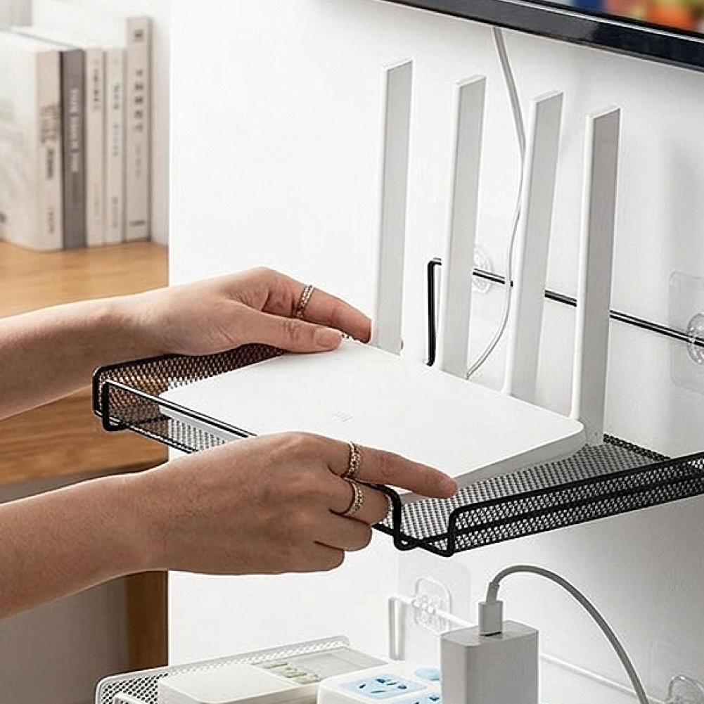 무타공 공유기 벽선반 벽걸이 거치대