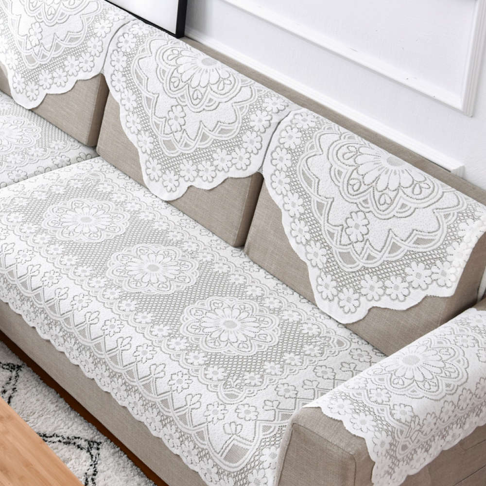 레이스 피아노 덮개 먼지방지 커버