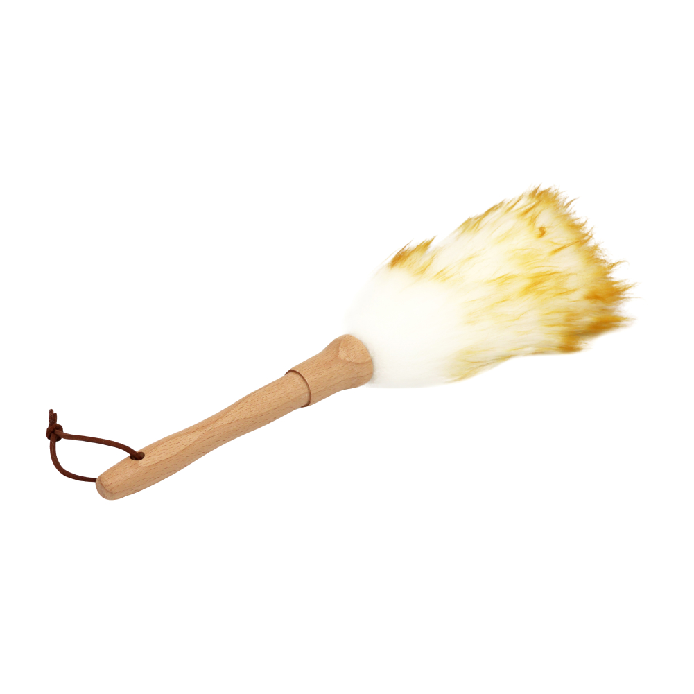나무 손잡이 먼지 브러시 청소솔