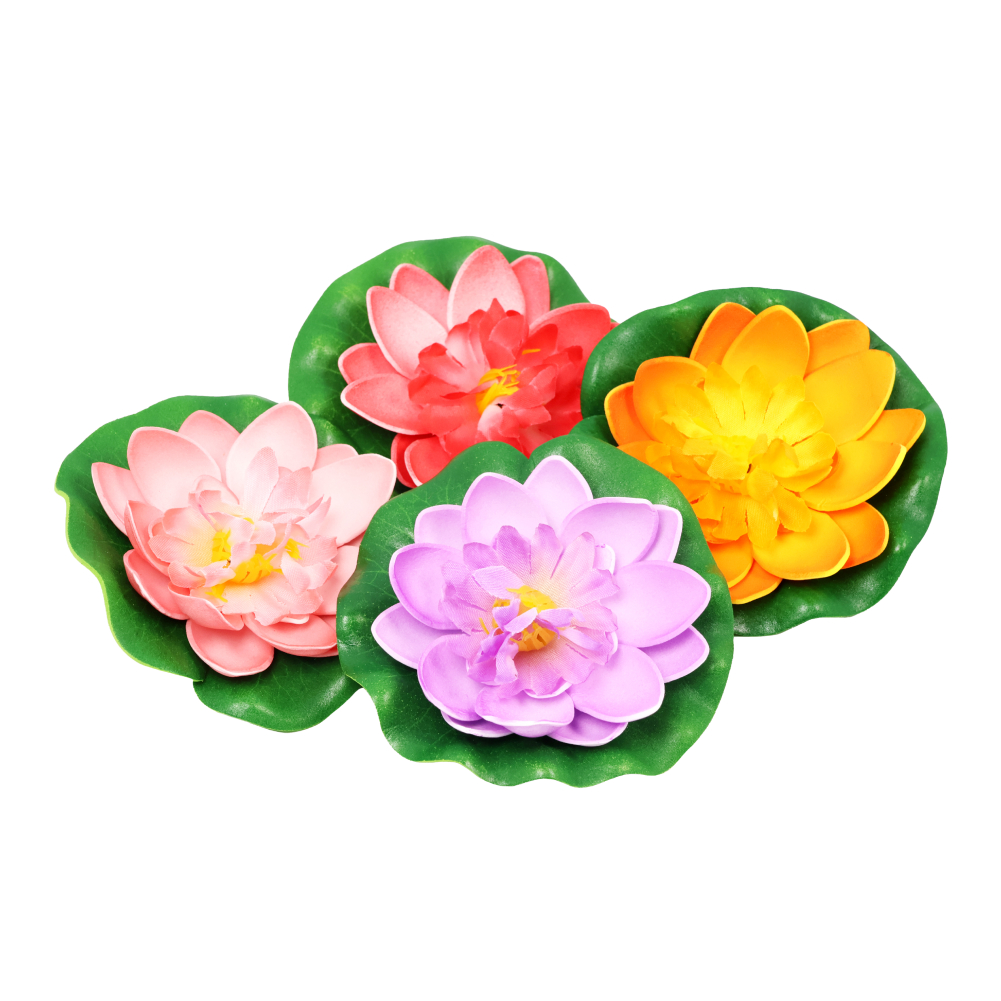 연꽃 조화 행사 촬영 장식용 1p
