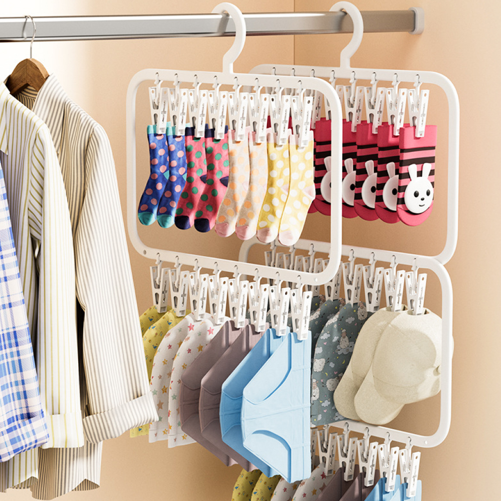 양말 속옷 소형 빨래 건조 걸이