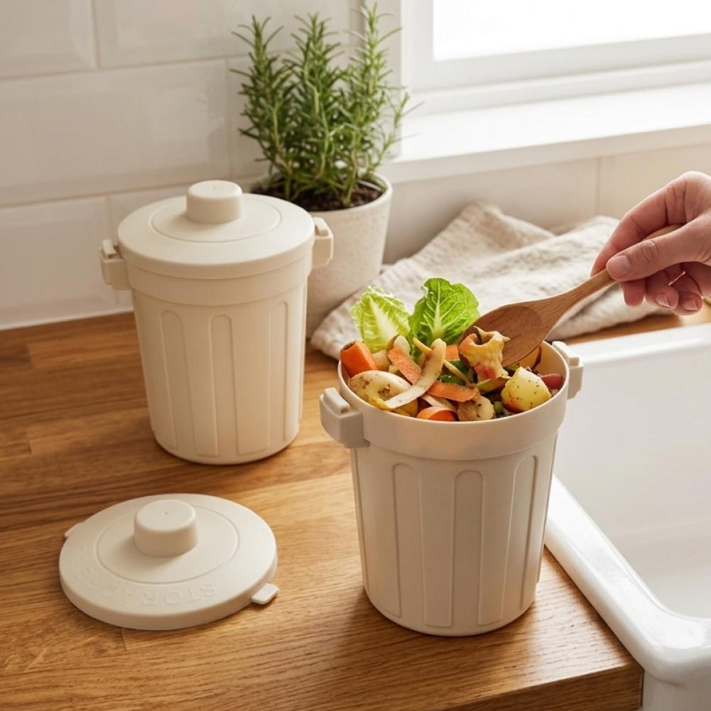 미니 음식물쓰레기통 주방 싱크대용