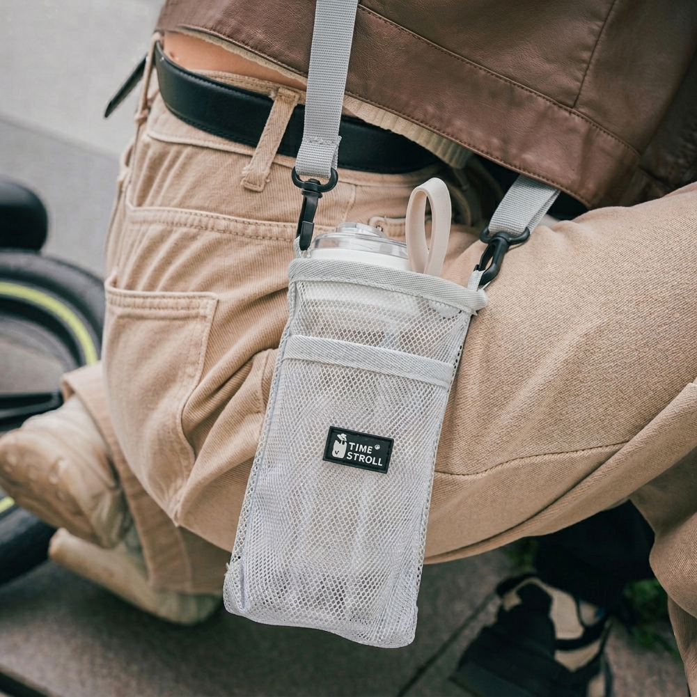 텀블러 크로스백 물병 외출용 가방