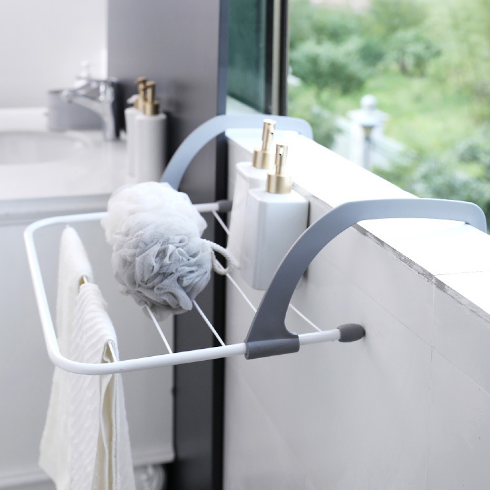 베란다 창틀 창문 걸이형 빨래 건조대