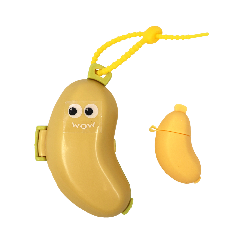 여행용 바나나 모양 칫솔 케이스