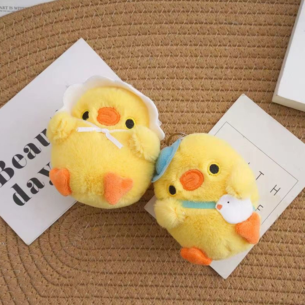 장식용 아기 병아리 인형 키링