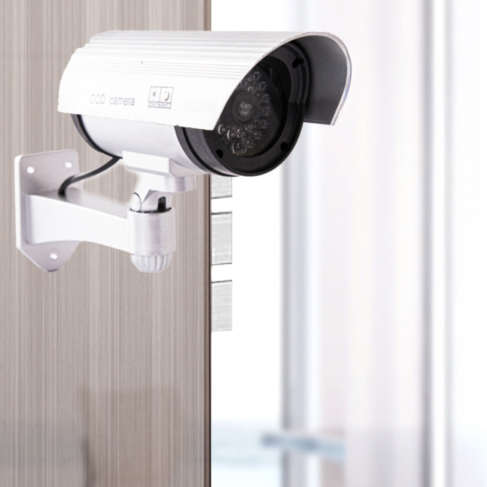 적색등표시 페이크 모형 CCTV