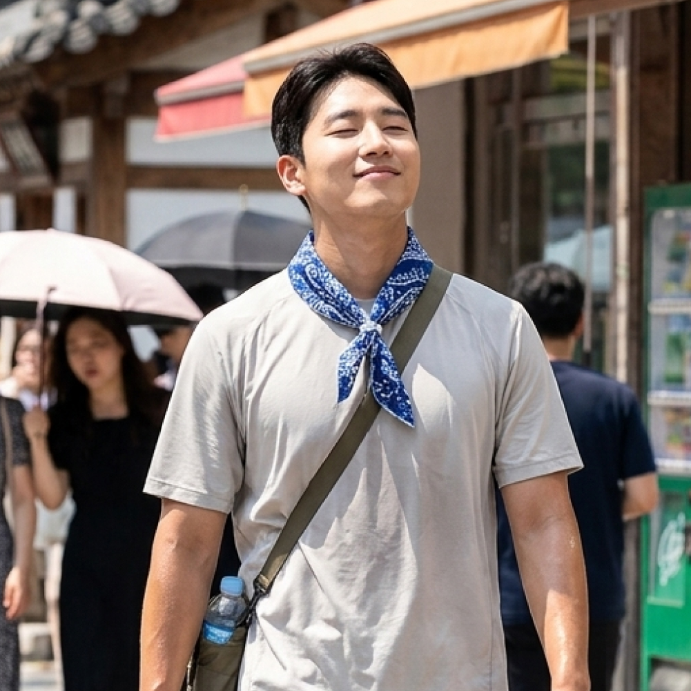 땀식히기 쿨링 스카프