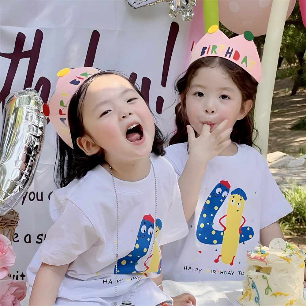 생일 펠트 왕관