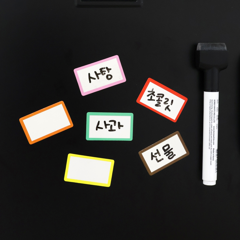재사용 자석 메모패드 10p