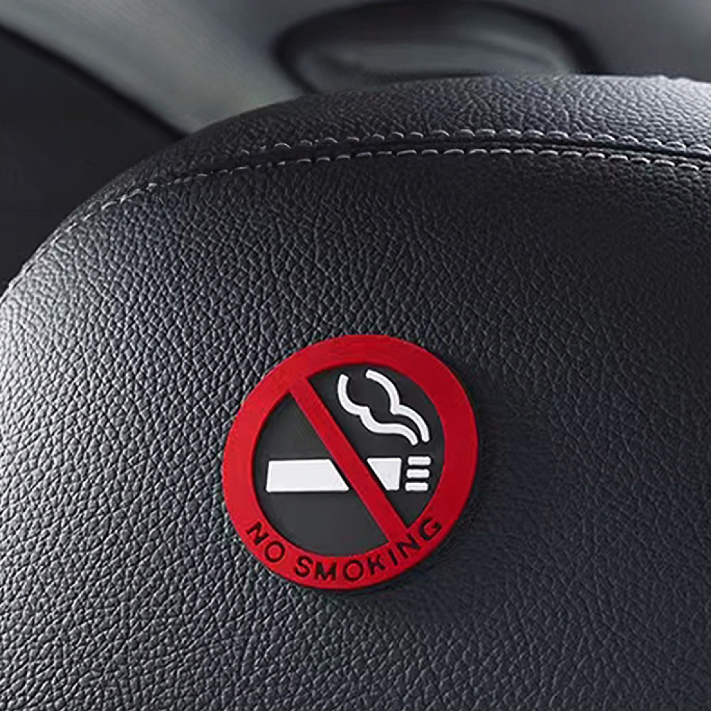 NO SMOKING 금연표지판 스티커 5개입