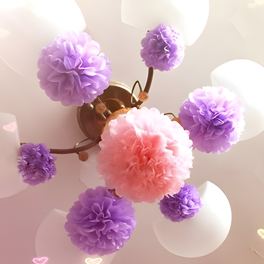 데코파티장식 꽃볼 30cm 1p