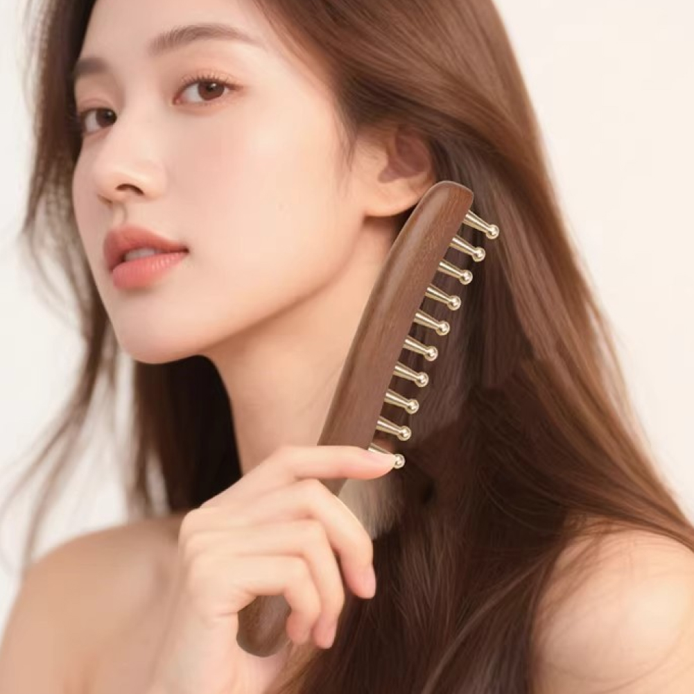 두피 마사지 빗