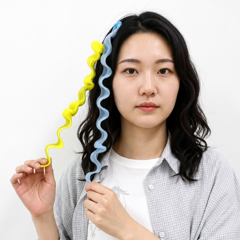 장발 물결펌 그루프 24p