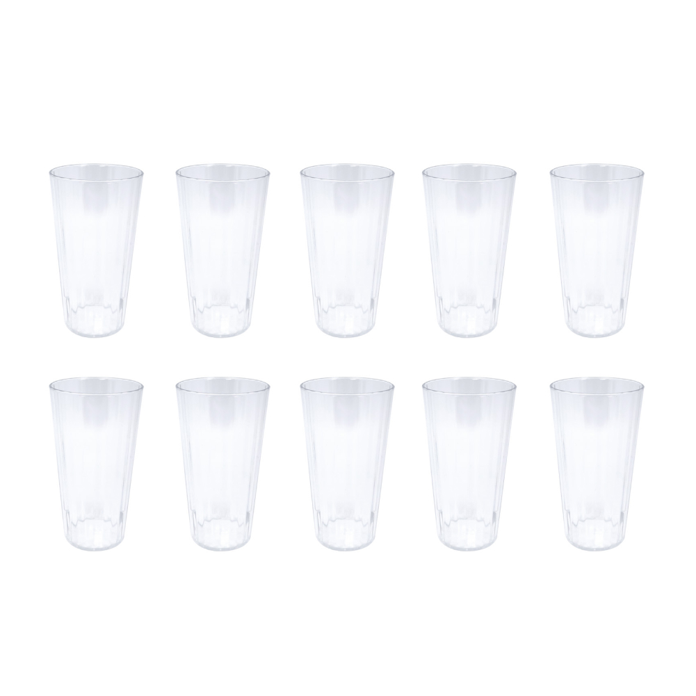플라스틱 투명 주스컵 450ml 10개세트
