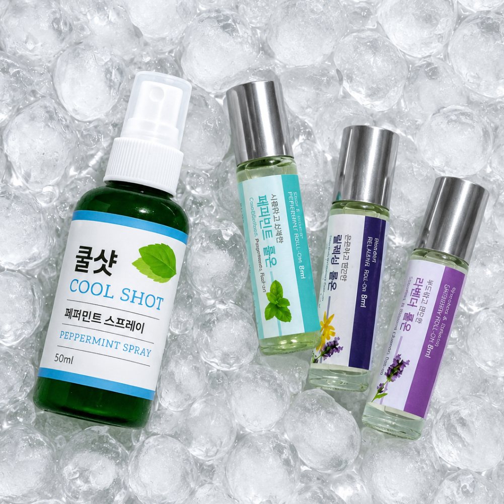 아로마 롤온 쿨링 바디미스트 세트