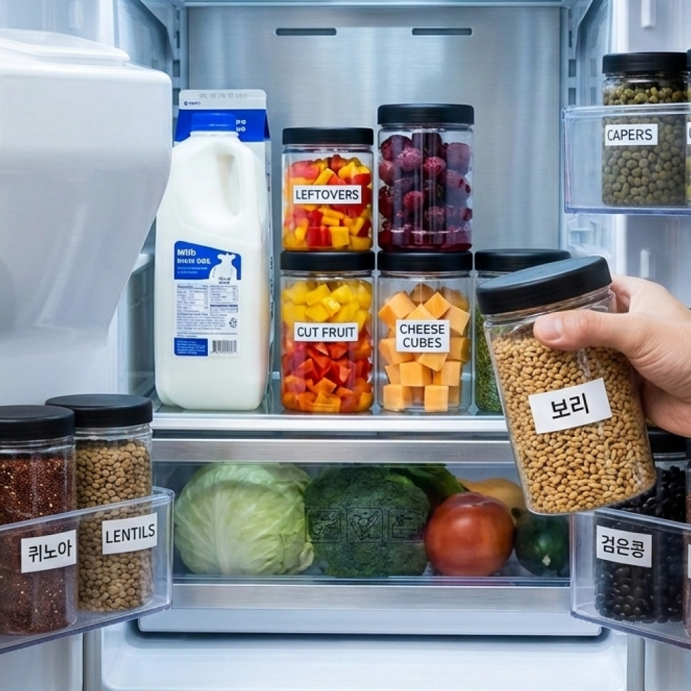 냉장고 정리용기