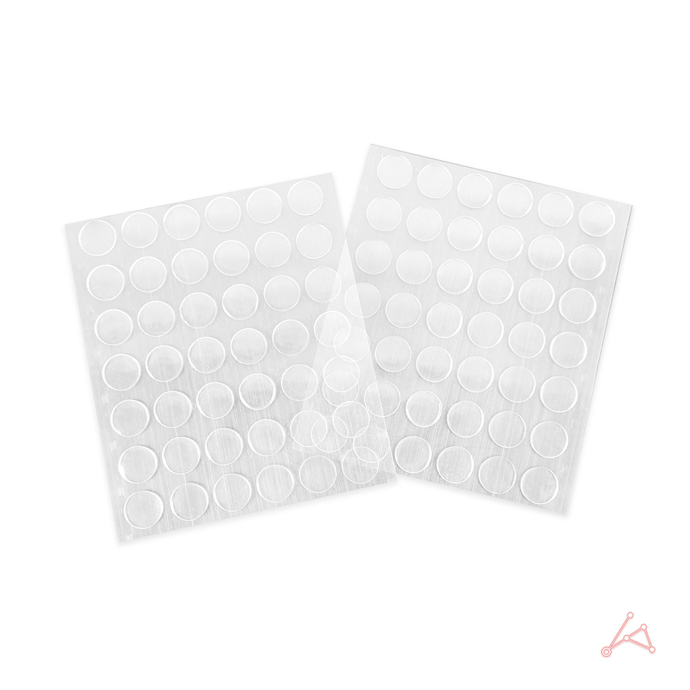 초강력 겔 투명 양면테이프(원형)