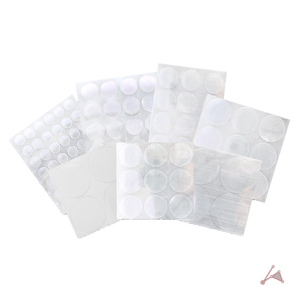 초강력 겔 투명 양면테이프(원형)