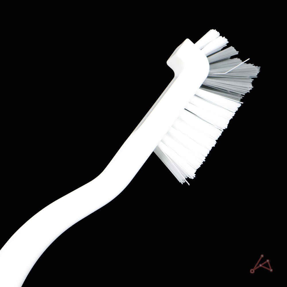 L자형 싱크대 배수구솔