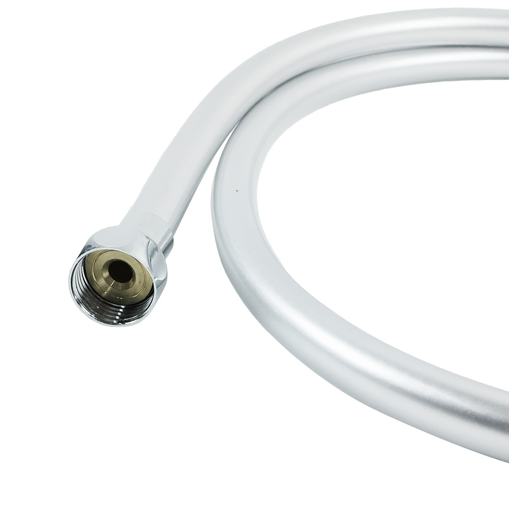 매끈한 PVC 샤워호스 실버