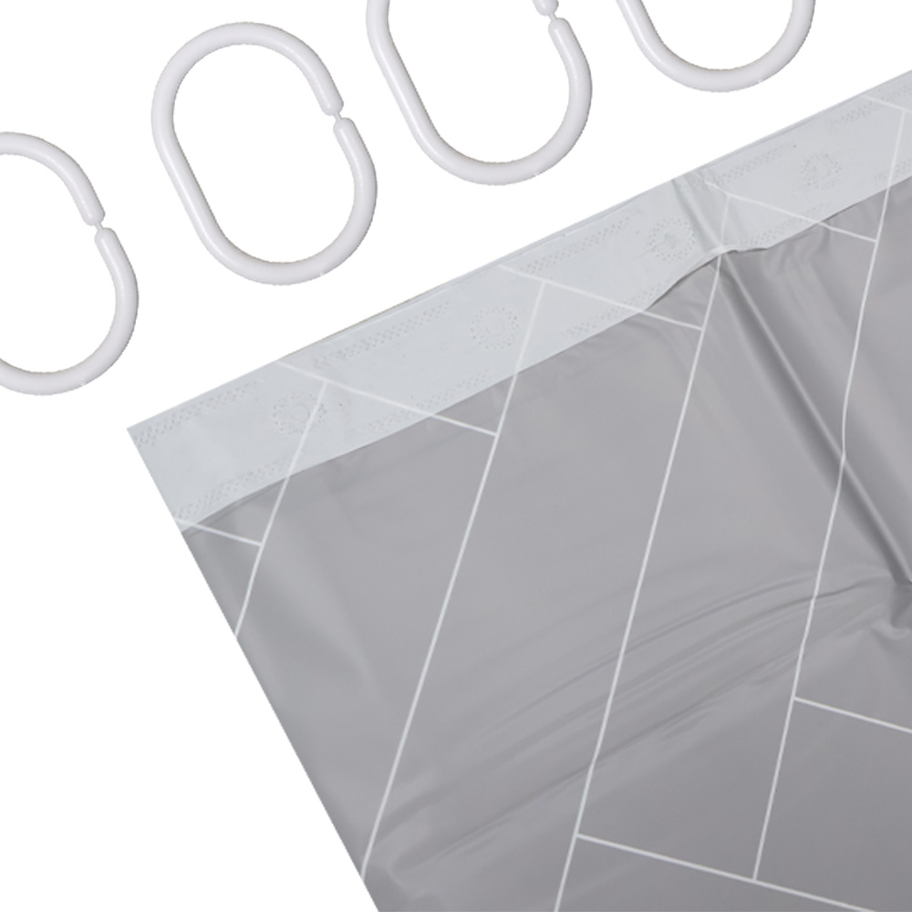 헤링본 샤워커튼