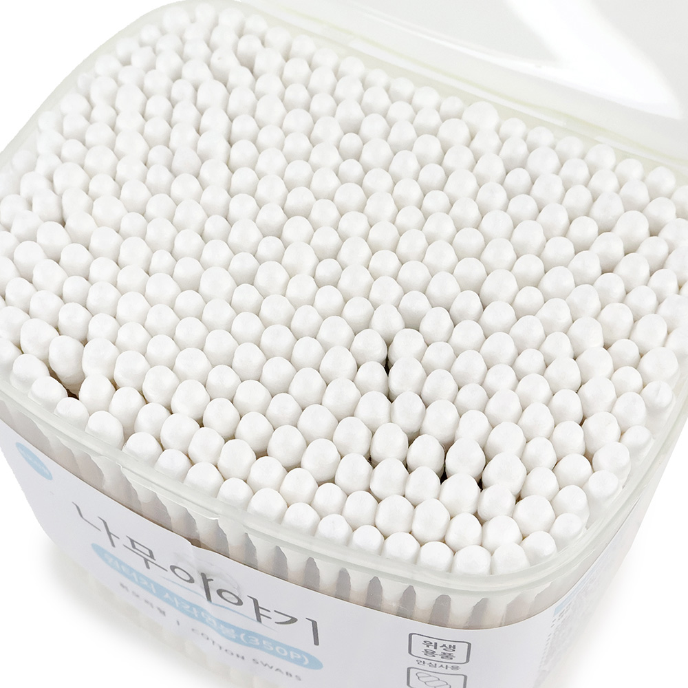 원터치 면봉 회오리형